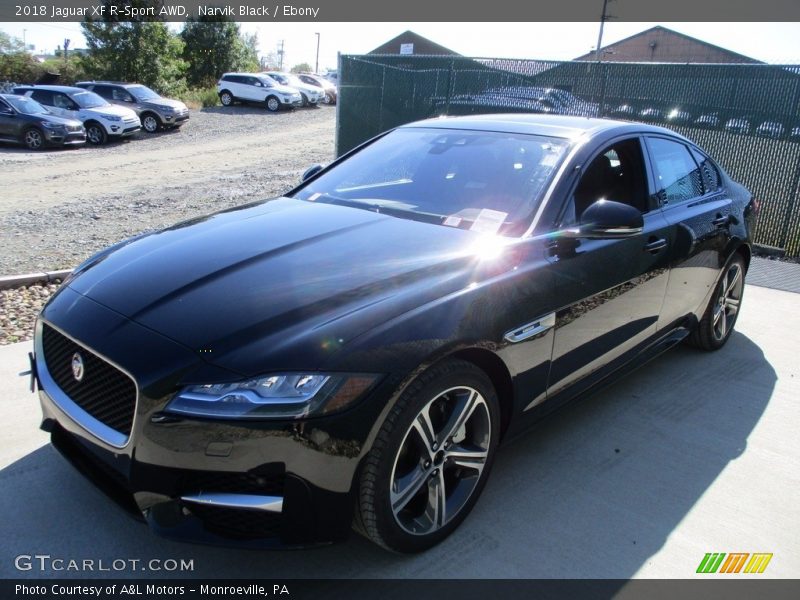 Narvik Black / Ebony 2018 Jaguar XF R-Sport AWD