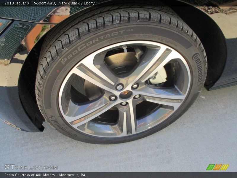 Narvik Black / Ebony 2018 Jaguar XF R-Sport AWD