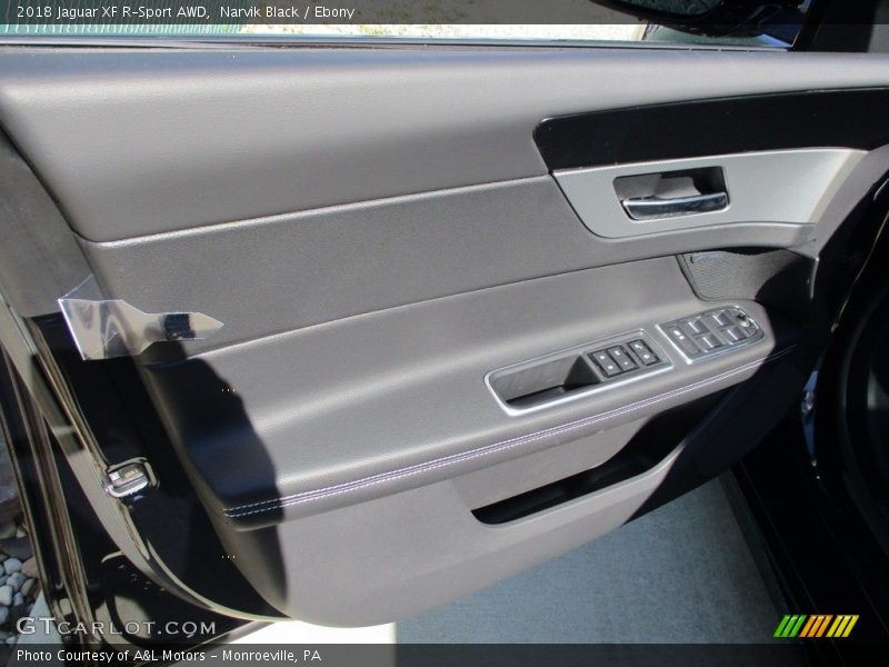 Narvik Black / Ebony 2018 Jaguar XF R-Sport AWD