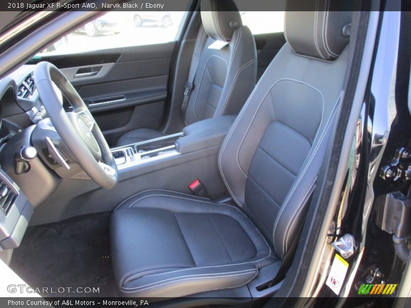 Narvik Black / Ebony 2018 Jaguar XF R-Sport AWD