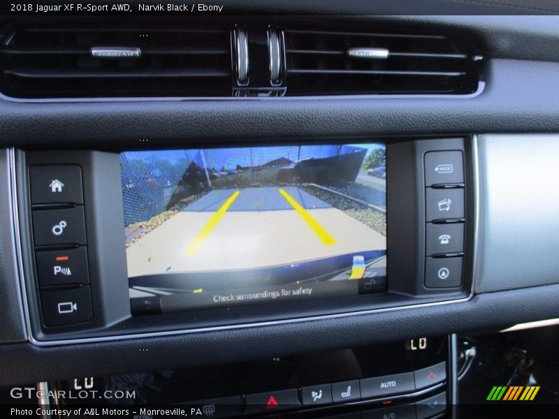 Narvik Black / Ebony 2018 Jaguar XF R-Sport AWD