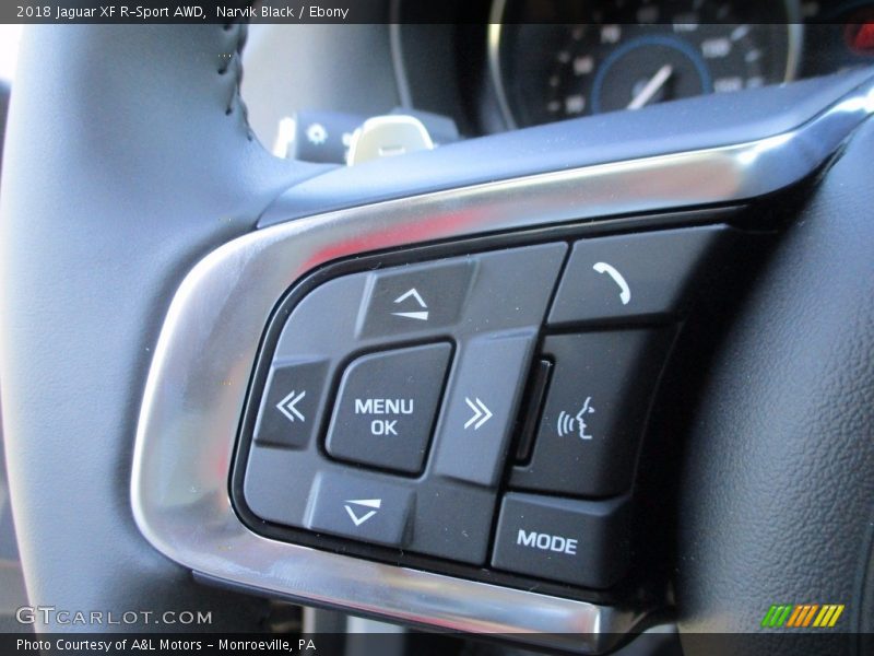 Narvik Black / Ebony 2018 Jaguar XF R-Sport AWD