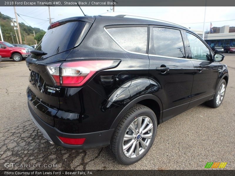 Shadow Black / Charcoal Black 2018 Ford Escape Titanium 4WD