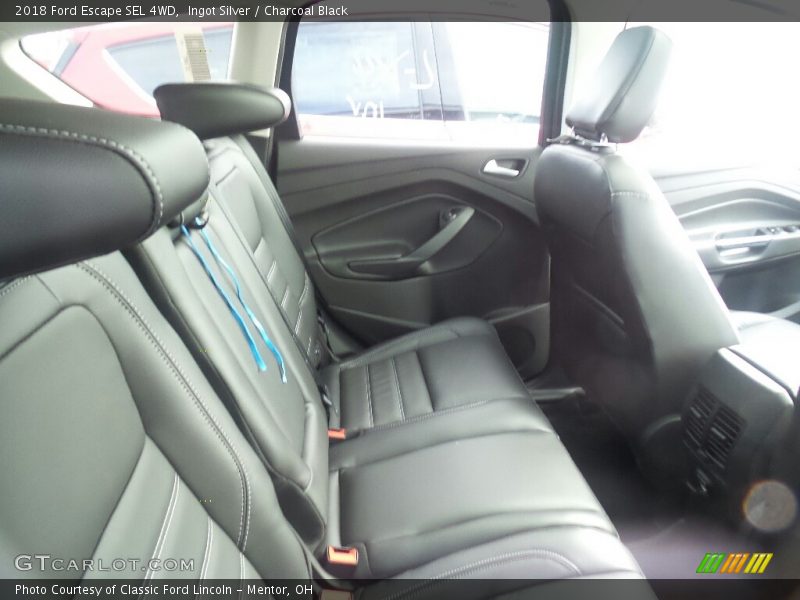 Ingot Silver / Charcoal Black 2018 Ford Escape SEL 4WD