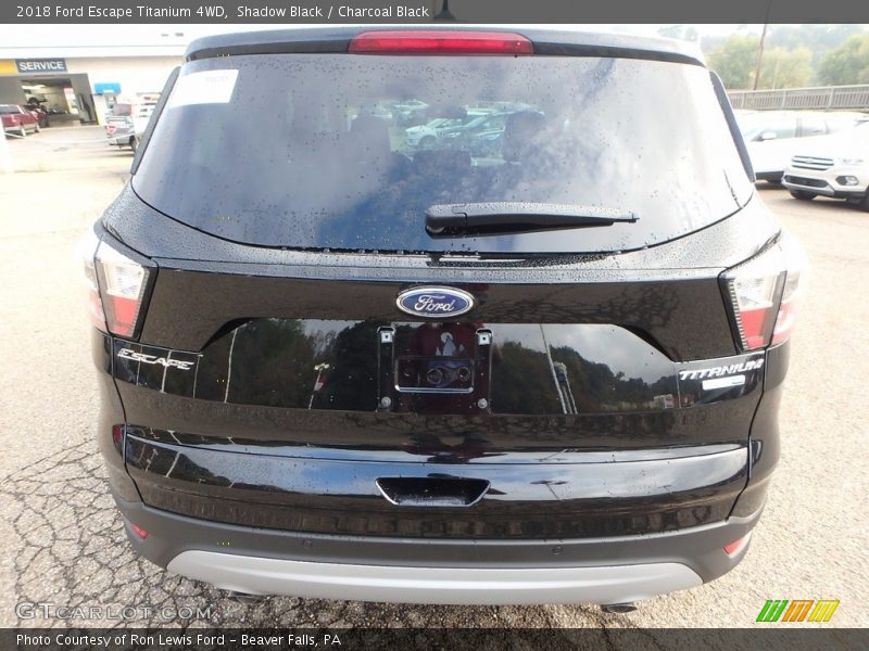 Shadow Black / Charcoal Black 2018 Ford Escape Titanium 4WD