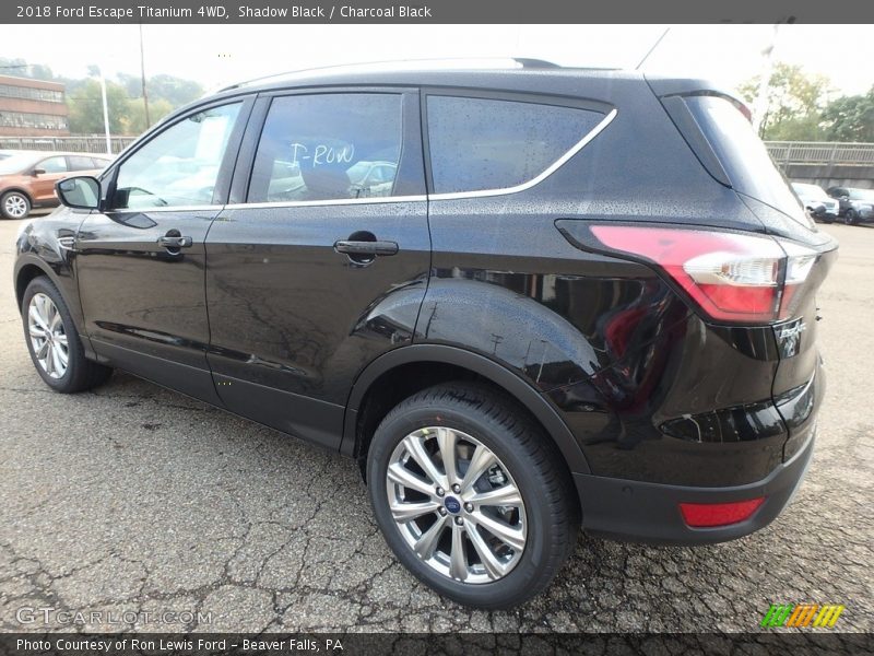 Shadow Black / Charcoal Black 2018 Ford Escape Titanium 4WD