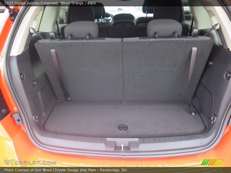 Blood Orange / Black 2017 Dodge Journey Crossroad