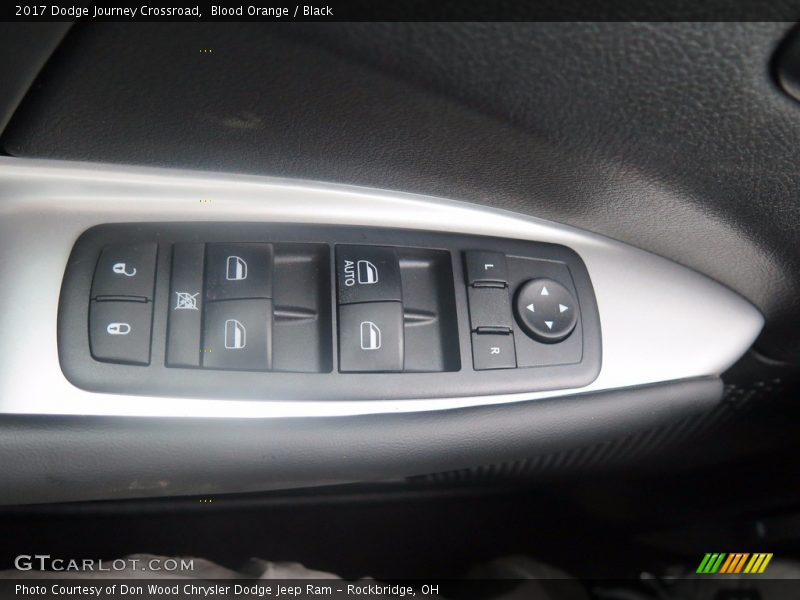 Blood Orange / Black 2017 Dodge Journey Crossroad