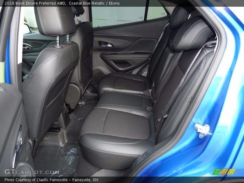 Rear Seat of 2018 Encore Preferred AWD