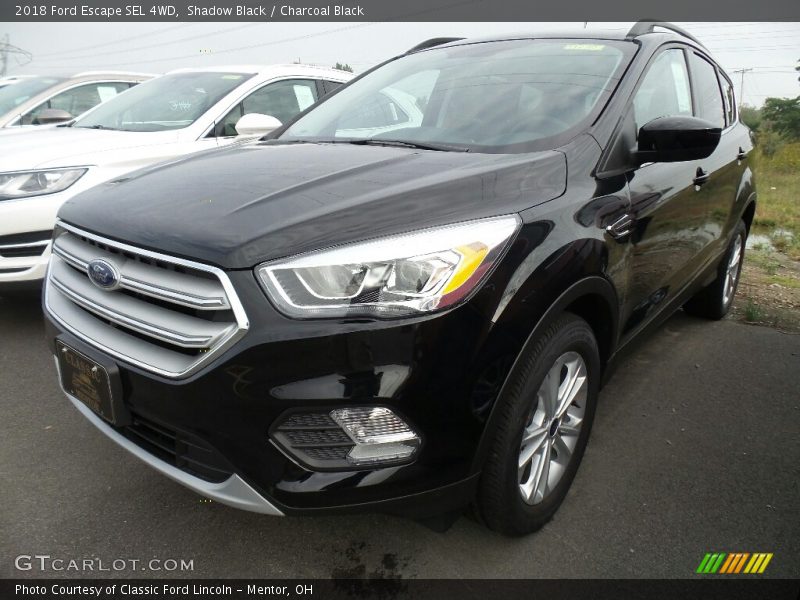 Shadow Black / Charcoal Black 2018 Ford Escape SEL 4WD