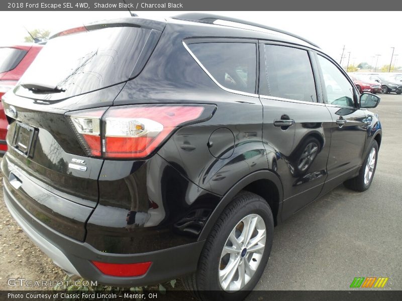 Shadow Black / Charcoal Black 2018 Ford Escape SEL 4WD