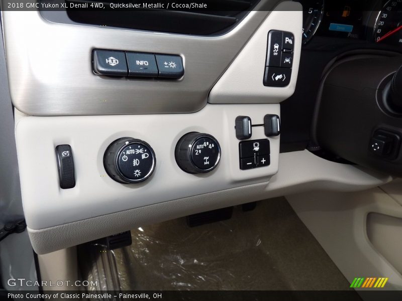 Quicksilver Metallic / Cocoa/Shale 2018 GMC Yukon XL Denali 4WD