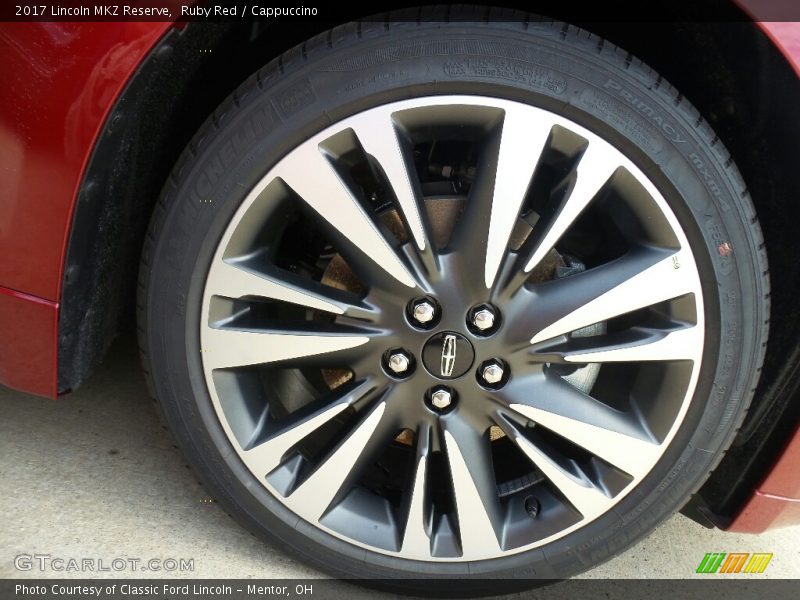 Ruby Red / Cappuccino 2017 Lincoln MKZ Reserve