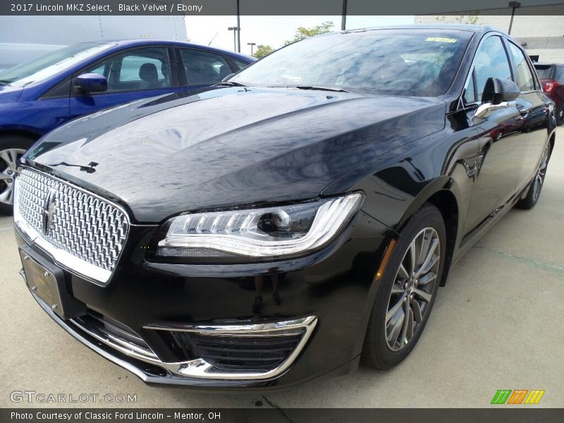 Black Velvet / Ebony 2017 Lincoln MKZ Select