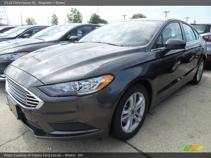 Magnetic / Ebony 2018 Ford Fusion SE