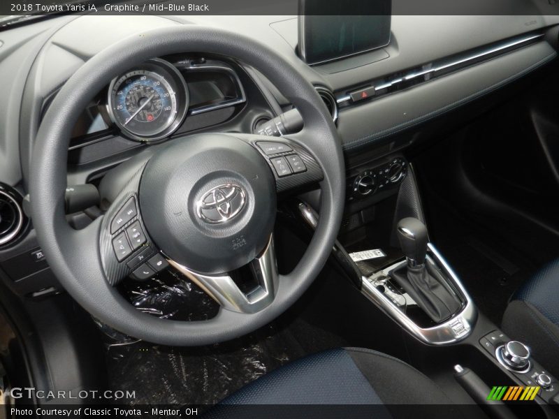 Dashboard of 2018 Yaris iA 