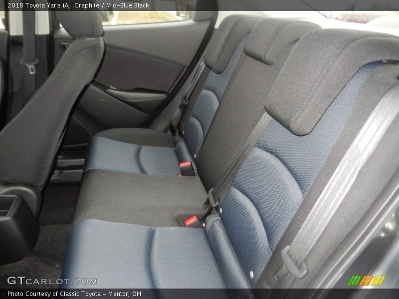 Rear Seat of 2018 Yaris iA 