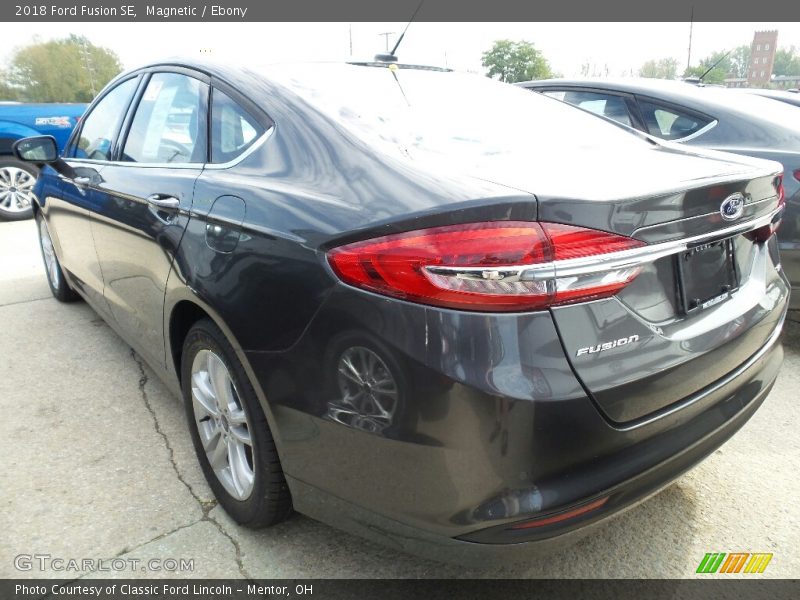 Magnetic / Ebony 2018 Ford Fusion SE