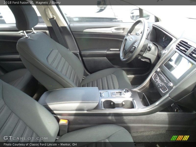 Magnetic / Ebony 2018 Ford Fusion SE
