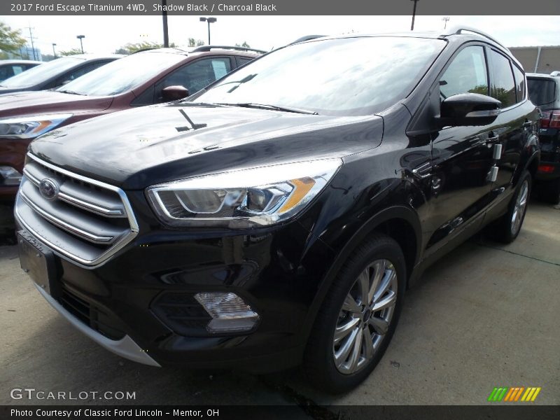Shadow Black / Charcoal Black 2017 Ford Escape Titanium 4WD