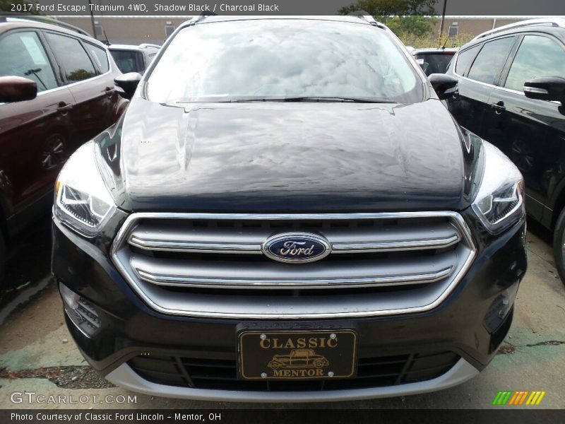 Shadow Black / Charcoal Black 2017 Ford Escape Titanium 4WD