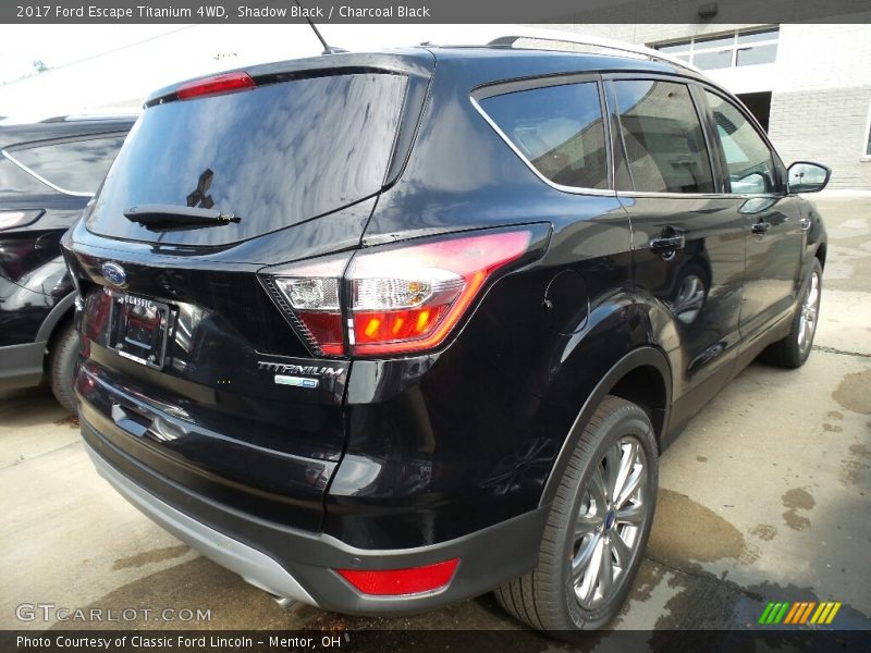 Shadow Black / Charcoal Black 2017 Ford Escape Titanium 4WD