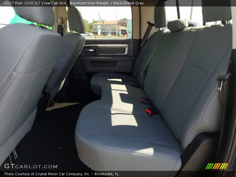 Maximum Steel Metallic / Black/Diesel Gray 2017 Ram 1500 SLT Crew Cab 4x4