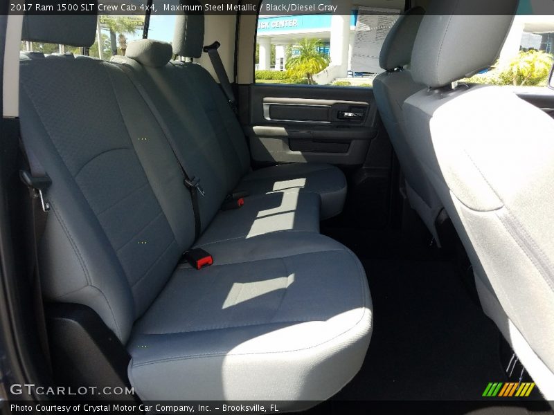 Maximum Steel Metallic / Black/Diesel Gray 2017 Ram 1500 SLT Crew Cab 4x4