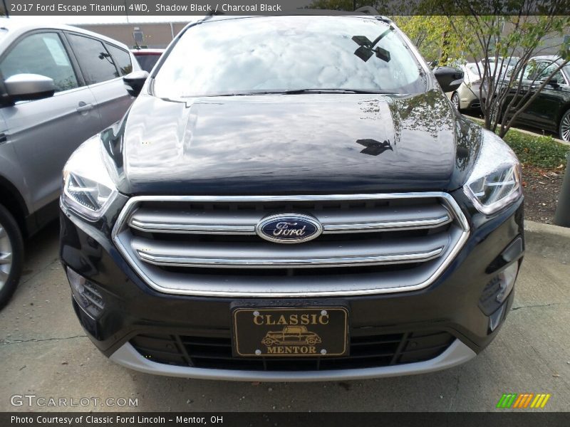 Shadow Black / Charcoal Black 2017 Ford Escape Titanium 4WD