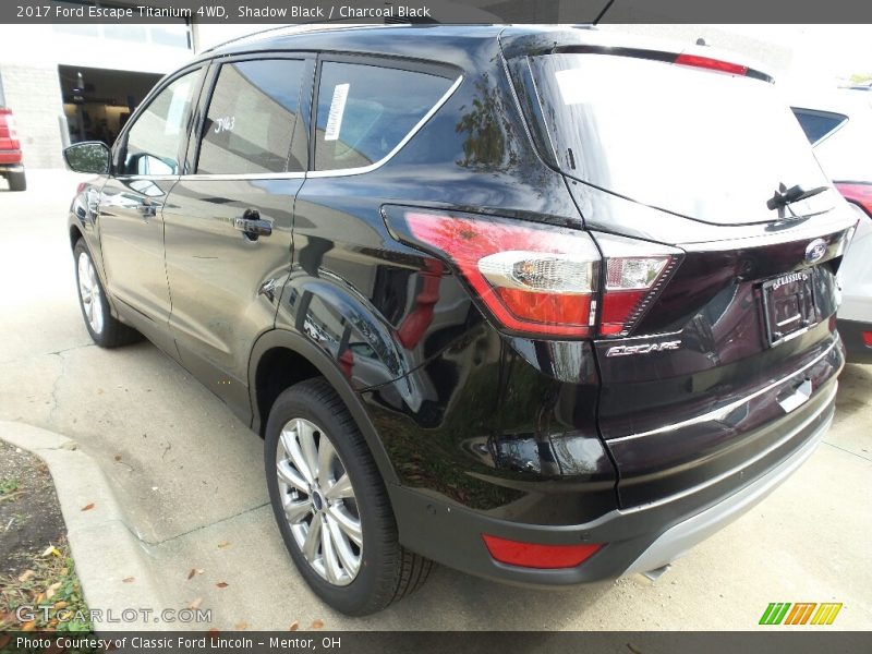 Shadow Black / Charcoal Black 2017 Ford Escape Titanium 4WD
