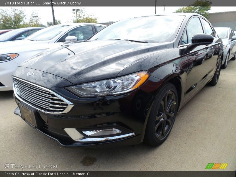 Shadow Black / Ebony 2018 Ford Fusion SE