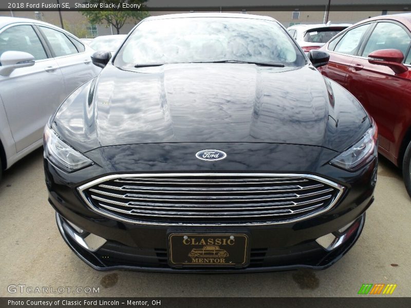 Shadow Black / Ebony 2018 Ford Fusion SE