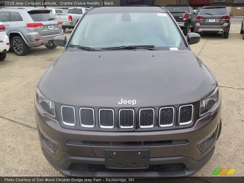 Granite Crystal Metallic / Black 2018 Jeep Compass Latitude