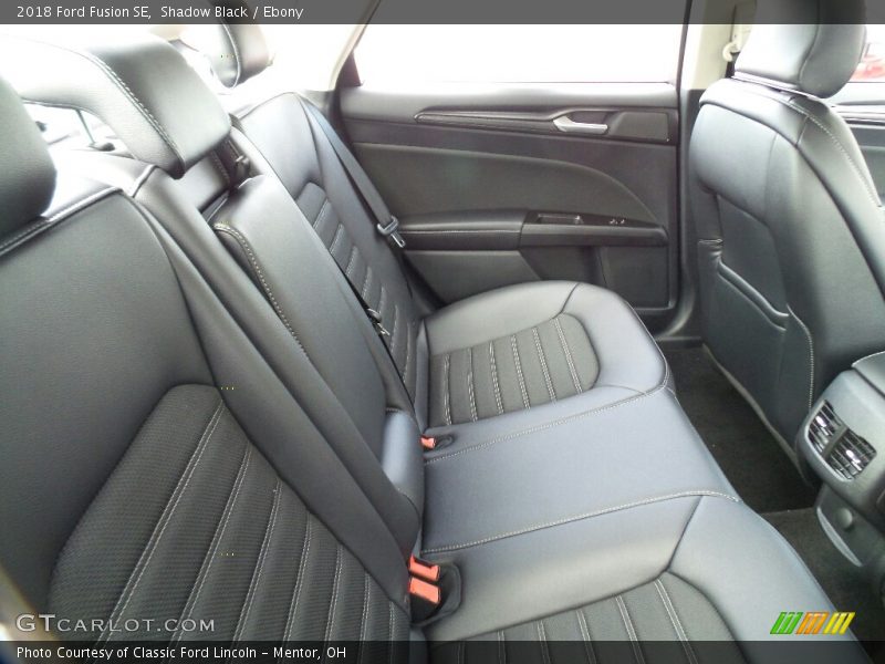 Shadow Black / Ebony 2018 Ford Fusion SE