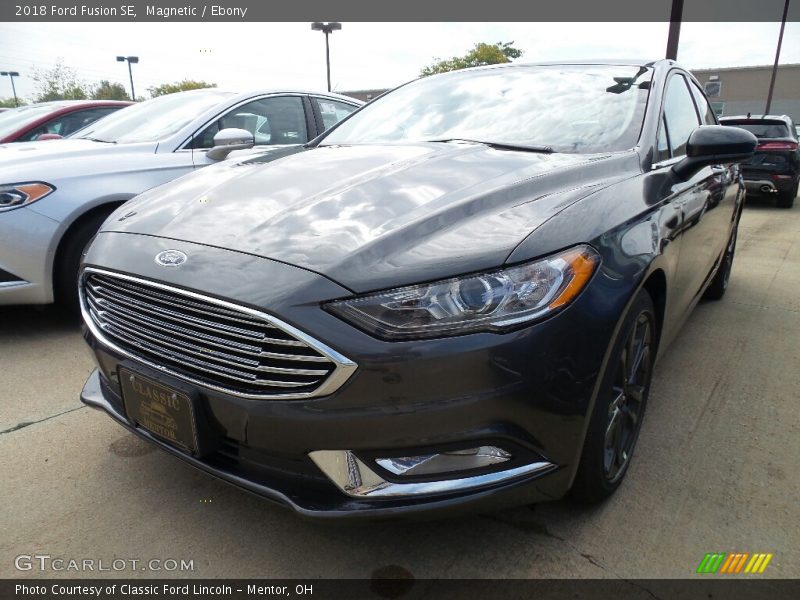 Magnetic / Ebony 2018 Ford Fusion SE