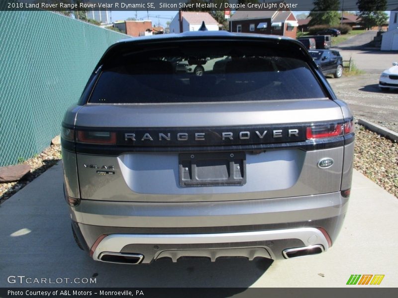 Silicon Silver Metallic / Dapple Grey/Light Oyster 2018 Land Rover Range Rover Velar R Dynamic SE