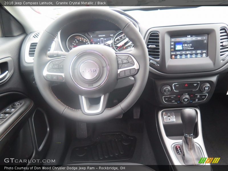 Granite Crystal Metallic / Black 2018 Jeep Compass Latitude