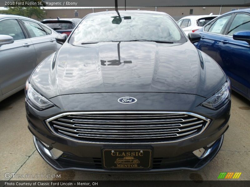 Magnetic / Ebony 2018 Ford Fusion SE