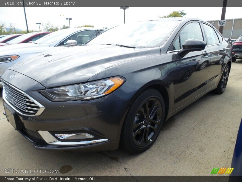 Magnetic / Ebony 2018 Ford Fusion SE