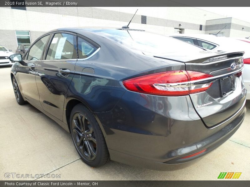 Magnetic / Ebony 2018 Ford Fusion SE