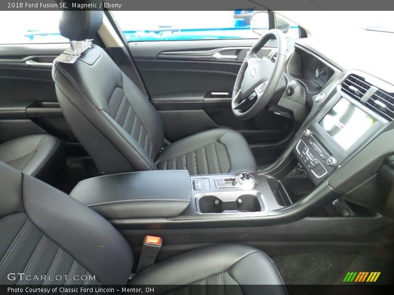 Magnetic / Ebony 2018 Ford Fusion SE