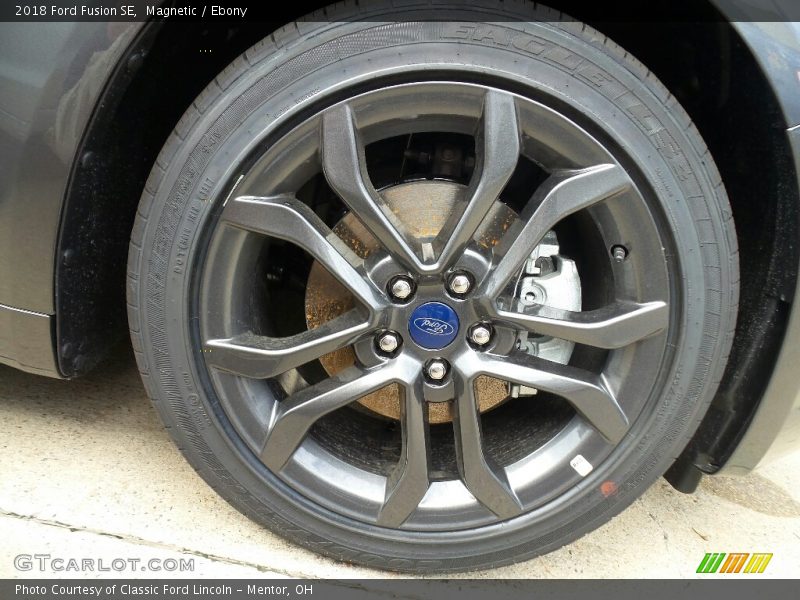 Magnetic / Ebony 2018 Ford Fusion SE