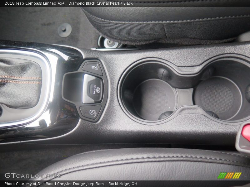 Diamond Black Crystal Pearl / Black 2018 Jeep Compass Limited 4x4
