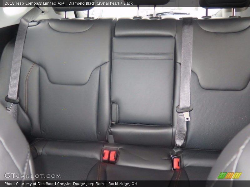 Diamond Black Crystal Pearl / Black 2018 Jeep Compass Limited 4x4