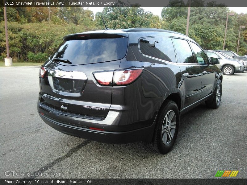 Tungsten Metallic / Ebony 2015 Chevrolet Traverse LT AWD