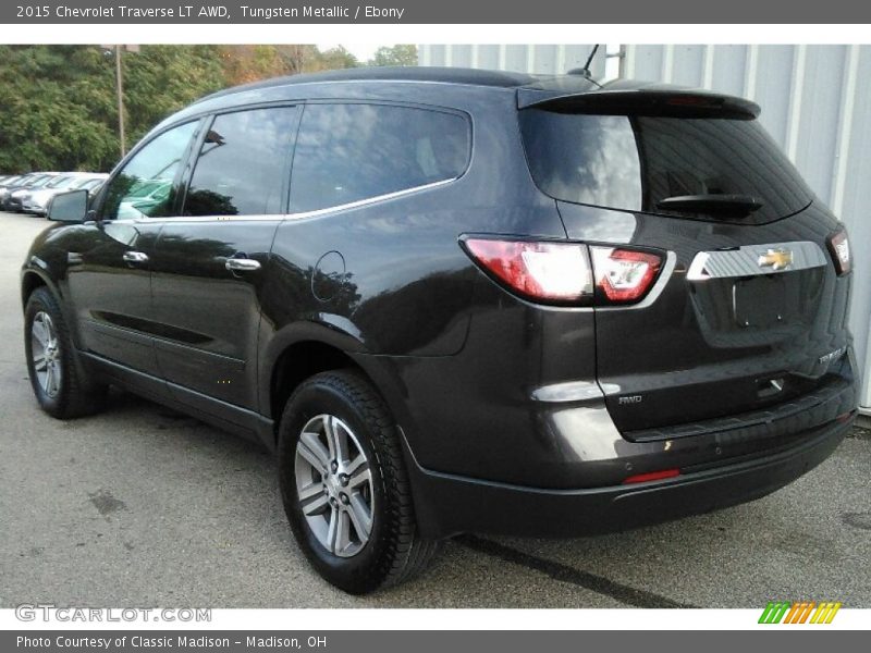 Tungsten Metallic / Ebony 2015 Chevrolet Traverse LT AWD