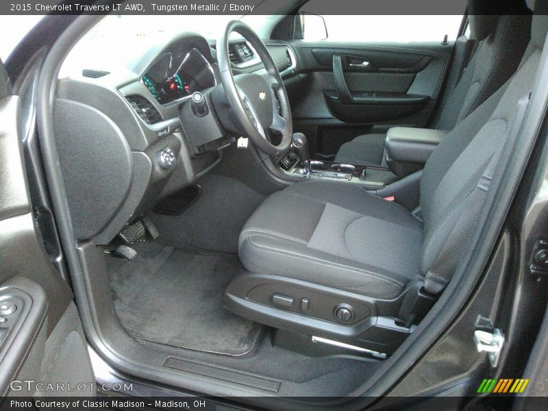 Tungsten Metallic / Ebony 2015 Chevrolet Traverse LT AWD