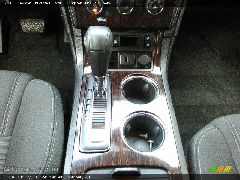 Tungsten Metallic / Ebony 2015 Chevrolet Traverse LT AWD