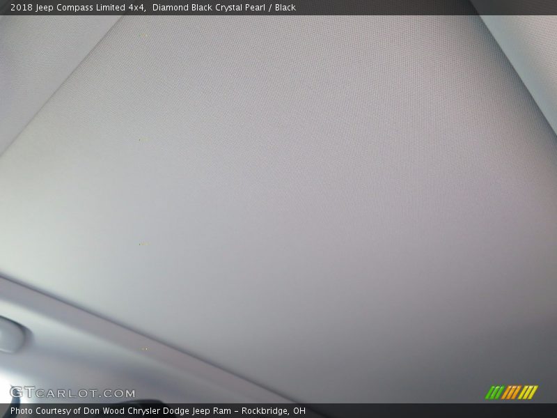 Diamond Black Crystal Pearl / Black 2018 Jeep Compass Limited 4x4