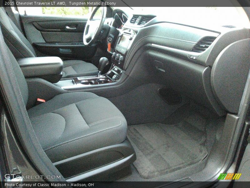 Tungsten Metallic / Ebony 2015 Chevrolet Traverse LT AWD